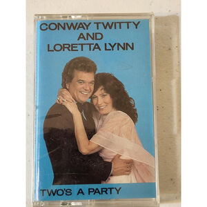Two’s a Party Cassette Conway Twitty Loretta Lynn NEW Sealed VTG Tape